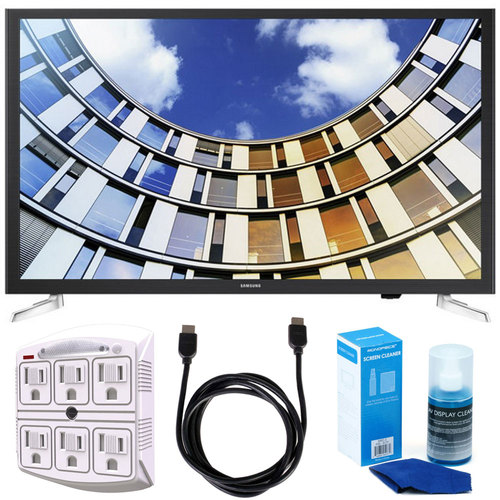 Samsung UN32M5300AFXZA 32` LED 1080p Smart HD TV (2017 Model) w/ Accessory Bundle