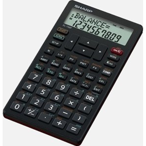 Sharp Amortization Finance Calculator - el738fb