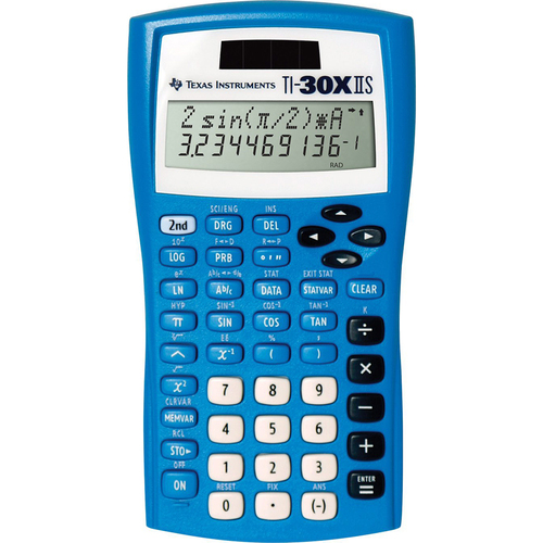 Texas Instruments TI30XIIS  Blue