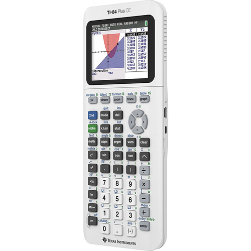 Texas Instruments TI84 Plus CE White