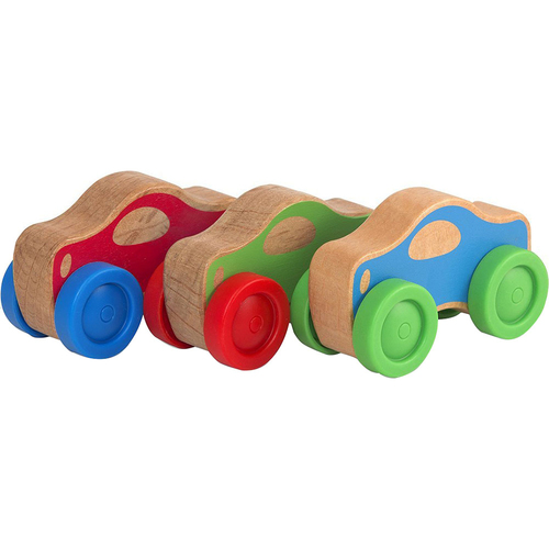 Melissa & Doug STACKING CARS CLASSIC TOYS FIRST PLAY WOODEN TOYS