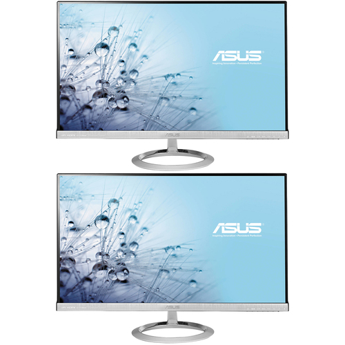 ASUS 27` Widescreen Full HD AH-IPS LED Monitor MX279H 2 Pack