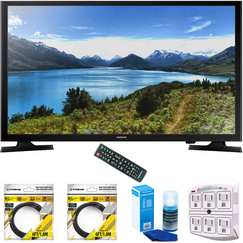 Samsung 32-Inch 720p LED TV 2015 Model UN32J4000 with Cleaning Bundle