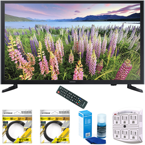 Samsung 32-Inch Full HD 1080p LED HDTV 2015 Model UN32J5003 with Cleaning Bundle