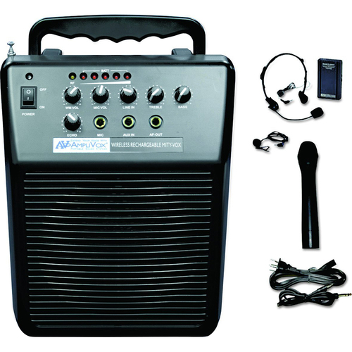 Amplivox Wireless Rechargeable Mity-vox Pa - OPEN BOX