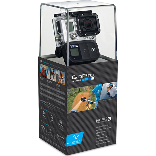 GoPro HERO3 - Black Edition (CHDHX-301) Built-in WiFi - OPEN BOX