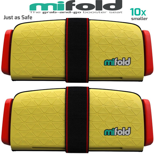 Mifold 2-Pack MF01-US/YEL Grab-and-Go Car Booster Seat (Yellow Taxi)