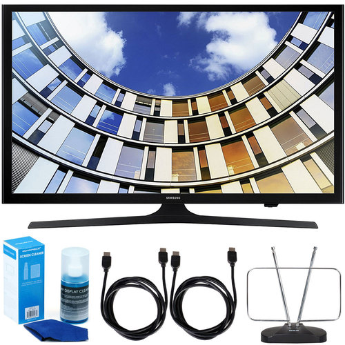 Samsung UN40M5300AFXZA 40` LED 1080p 5 Series Smart TV (2017 Model) w/ Accessory Bundle