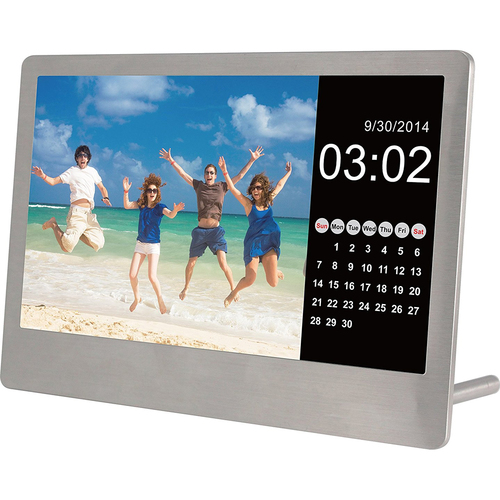 Sylvania SDPF7977 7-Inch Stainless Steel Digital Photo Frame (Stainless Steel)