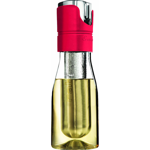 Rabbit Wine Chilling Carafe in Red -W6525