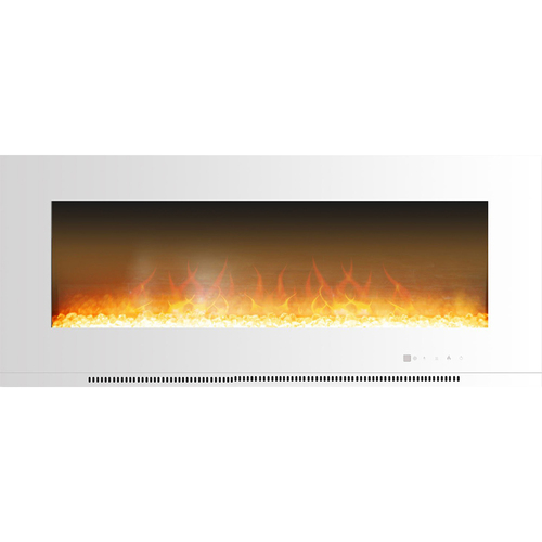 Cambridge 56  Wall Mount Electric Fireplace with Crystals