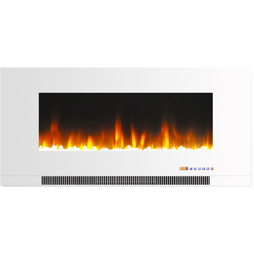 Cambridge 42  Color Changing Wall Mount Fireplace with Crystals