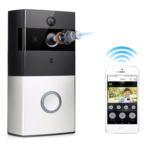 Akaso IPC010 - Smart Video Doorbell 720P HD Wifi Security Camera w/ 8G Memory Storage