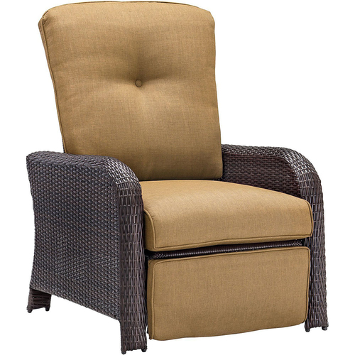 Hanover Strathmere Woven Reclining Lounge Chair