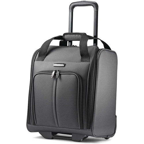 Samsonite Leverage LTE Wheeled Boarding Bag Carry-On Luggage, Charcoal - 92000-1174