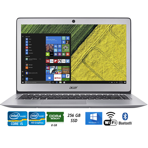 Acer Swift 3 14` Intel i5-6200U 8GB RAM 256GB SSD Laptop - (Certified Refurbished)