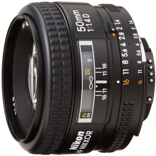 Nikon 50mm F/1.4D FX Nikkor DSLR Auto Focus Lens