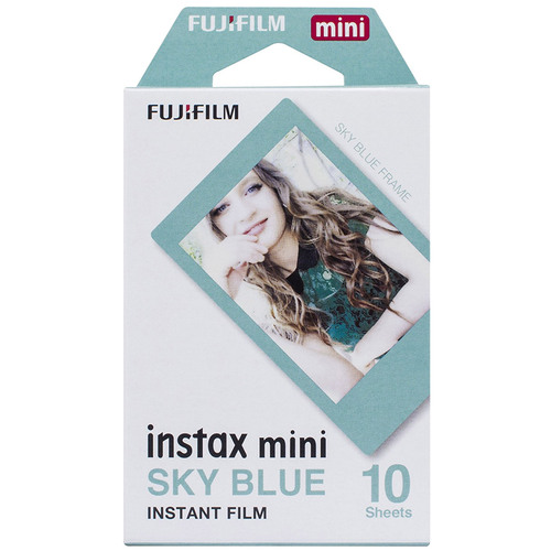 Fujifilm INSTAX MINI Sky Blue Instant Film 10 Exposures (16537055)