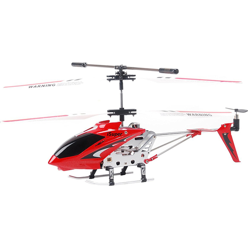 iSuper iHeli-007 Helicopter Controlled by iPhone/iPad/iPod Touch (Red) (OPEN BOX)