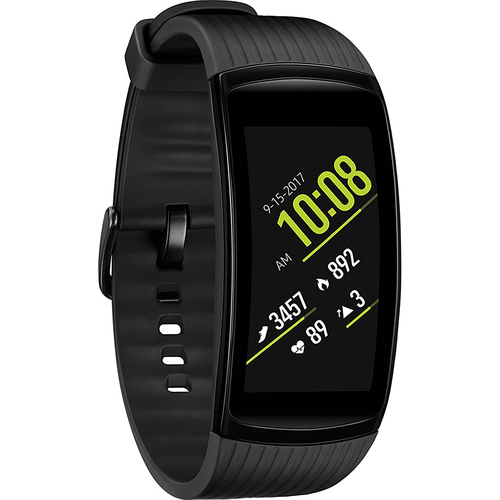 Samsung Gear Fit2 Pro Fitness Smartwatch - Black, Large (OPEN BOX)