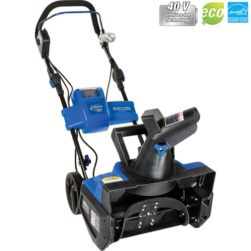 Snow Joe Ion Cordless Single Stage Snow Blower+Rechargeable Battery-Certified Refurbished