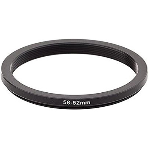 58/52mm Step-Down Ring