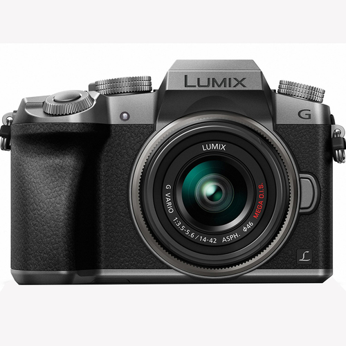 Panasonic LUMIX G7 Interchangeable Lens 4K Ultra HD DSLM Camera 14-42mm Lens 64GB Bundle