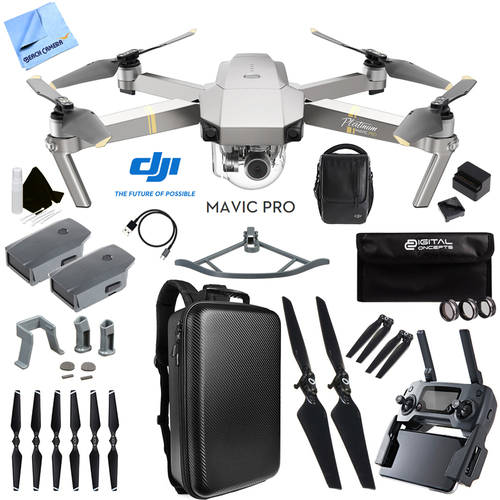 DJI DJI Mavic Pro Platinum Quadcopter Drone w/ 4K Camera + Wi-Fi Fly More Ultra Kit