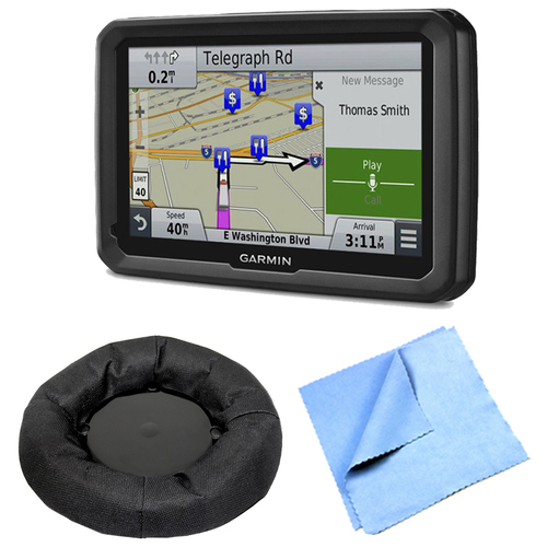 Garmin dezl 770LMTHD 7` GPS with Lifetime Map and Traffic Updates Dash Mount Bundle