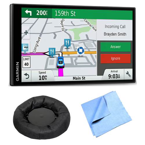 Garmin DriveSmart 61 NA LMT-S Advanced Navigation GPS w/ Smart Features Mount Bundle