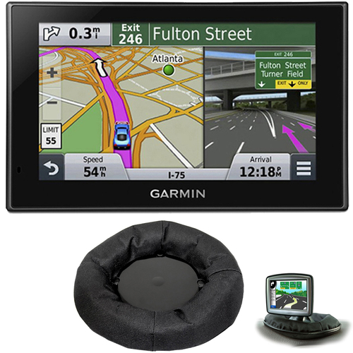 Garmin nuvi 2589LMT Advanced Series 5` GPS Navigation System Dash-Mount Bundle