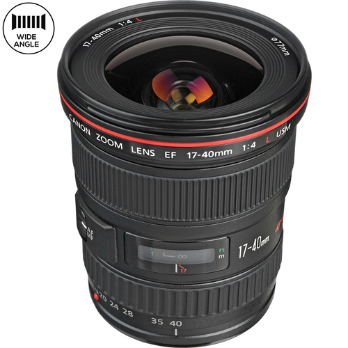 Canon EF 17-40mm F/4 L USM Lens 8806A002 - Certified Refurbished