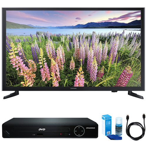Samsung UN32J5003 32-Inch Full HD 1080p LED HDTV w/ HDMI DVD Player Bundle
