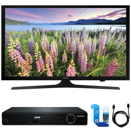 Samsung 43-Inch Full HD 1080p Smart LED HDTV w/ HDMI DVD Player Bundle