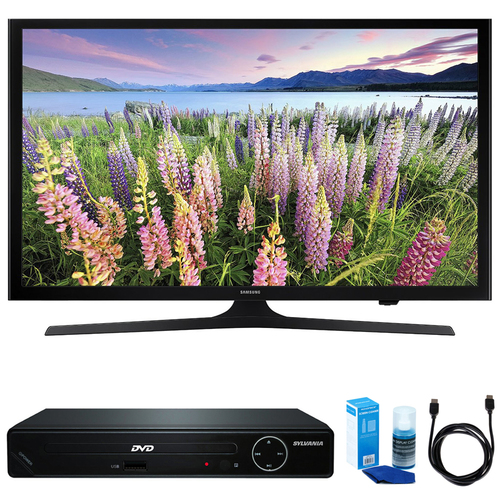 Samsung 48-Inch Full HD 1080p Smart LED HDTV w/ HDMI DVD Player Bundle