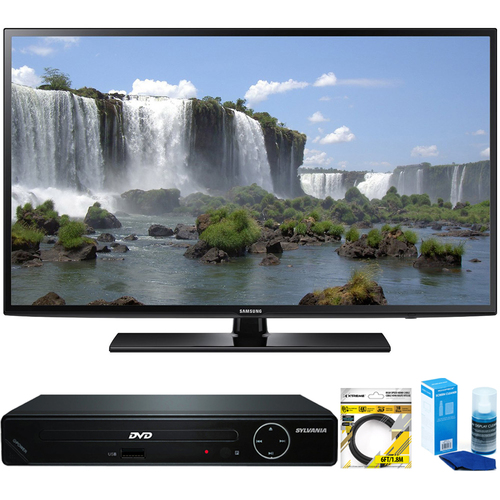 Samsung 55-inch 1080p 120Hz Full HD LED Smart HDTV + HDMI DVD Player Bundle