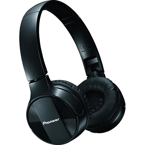 Pioneer On-Ear Wireless Headphones, Black - SE-MJ553BT-K (OPEN BOX)