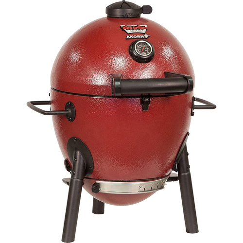 Char-Griller Akorn Jr. Kamado Kooker Charcoal Grill in Red (OPEN BOX)