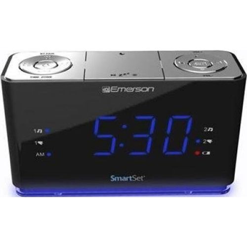 Emerson SmartSet Alarm Clock BT USB (OPEN BOX)