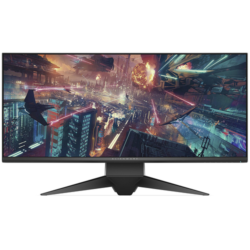 Dell Alienware LED UltraWide HD G-Sync Curved Monitor (Silver) 
