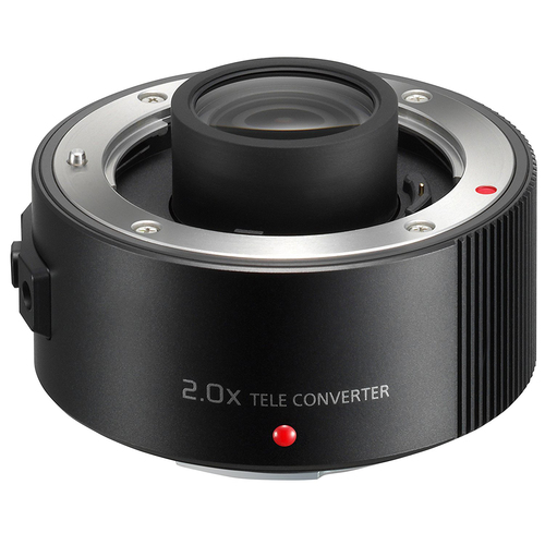 Panasonic LUMIX 2.0X Teleconverter Lens For H-ES200, Black (DMW-TC20)