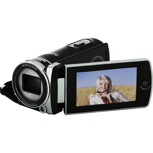 Vivitar Polaroid iD975 Dual Shot Video Camera 8GB Accessory Bundle