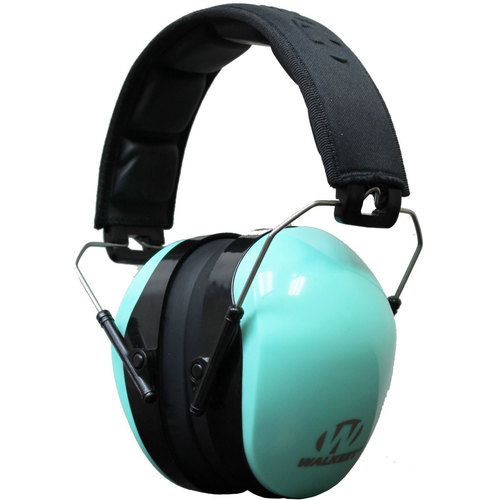 Walkers Dual Color Passive Ear Muff Hearing Protection - Light Teal