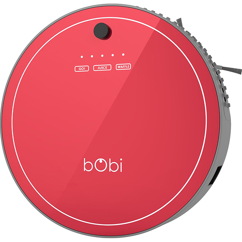 bObsweep bObi Pet Robotic Vacuum Cleaner and Mop, Scarlet (OPEN BOX)