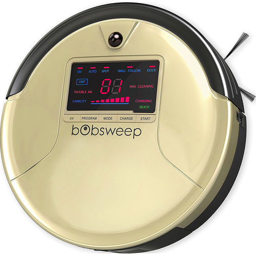 bObsweep PetHair Robotic Vacuum Cleaner and Mop, Champagne (OPEN BOX)