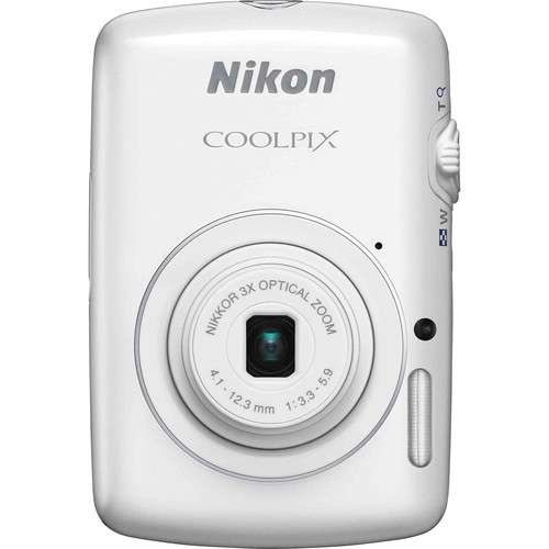 Nikon COOLPIX S01 Touch Screen Digital Camera (White) Refurbished