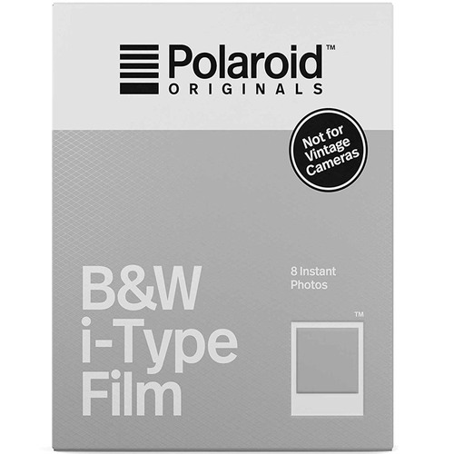 Polaroid Originals B&W Film for I-Type (8 Instant Photos) - PRD4669