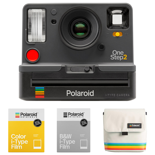 Polaroid Originals OneStep2 i-Type Instant Film Camera w/ Bag + film Bundle