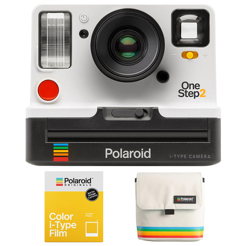 Polaroid Originals OneStep2 i-Type Instant Film Camera w/ Camera Bag + Color Film