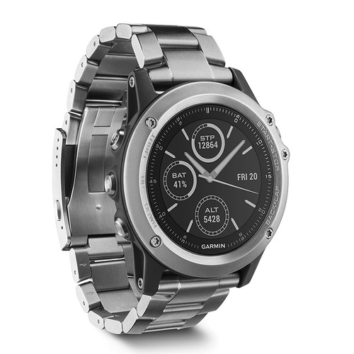 Garmin Fenix 3 GPS Watch Sapphire (Titanium) - 010-01338-41